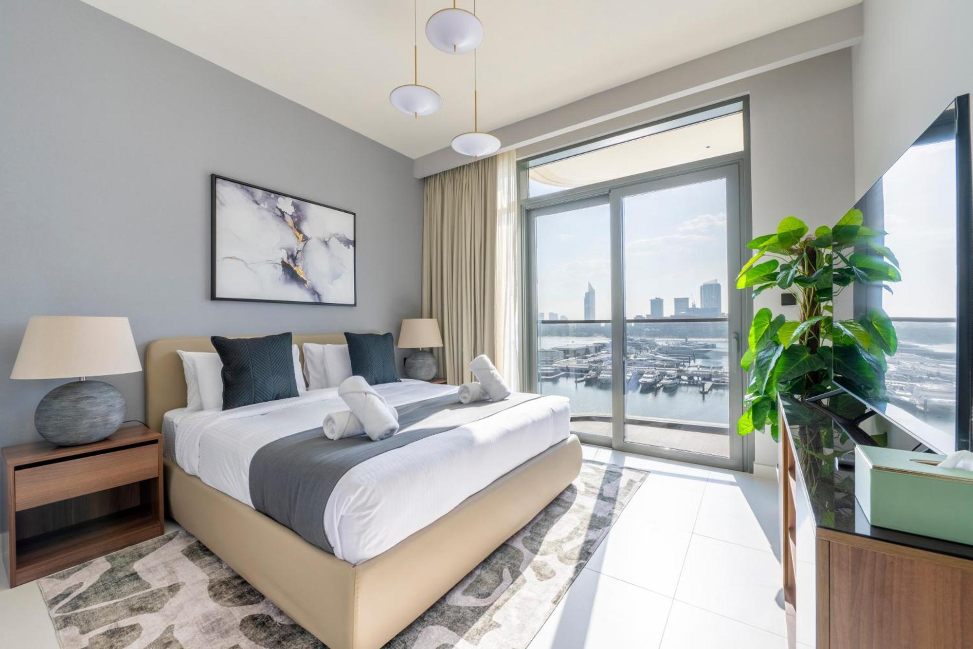 Ultra Luxury Emaar Beachfront - Private Beach And Pool Dubai Bagian luar foto