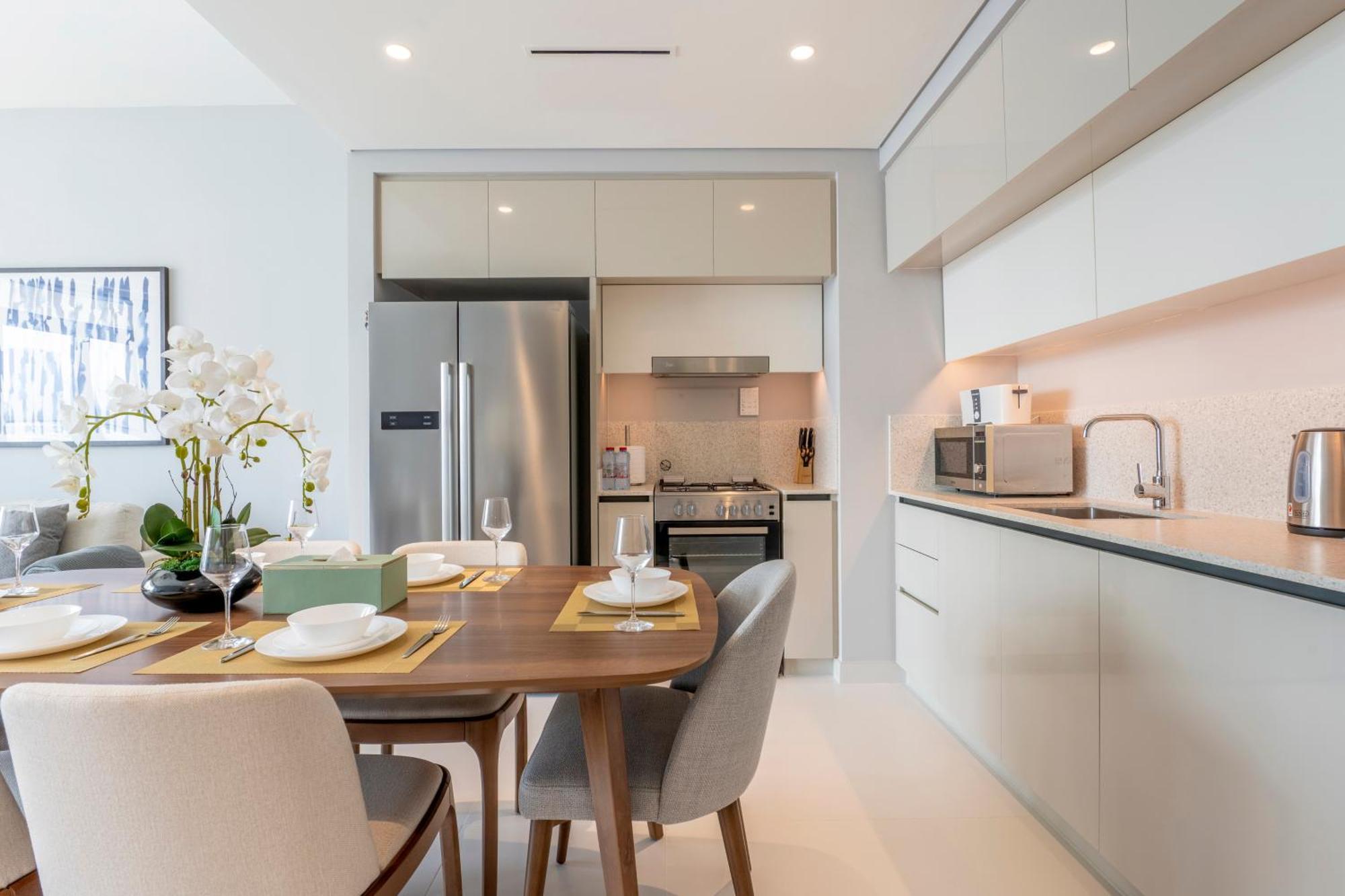 Ultra Luxury Emaar Beachfront - Private Beach And Pool Dubai Bagian luar foto