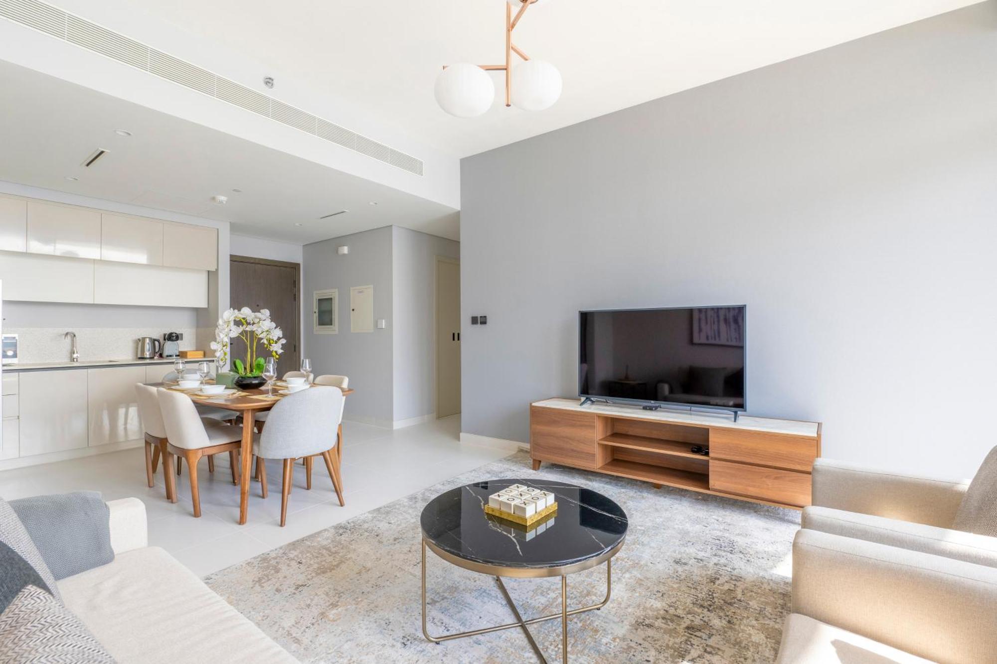 Ultra Luxury Emaar Beachfront - Private Beach And Pool Dubai Bagian luar foto